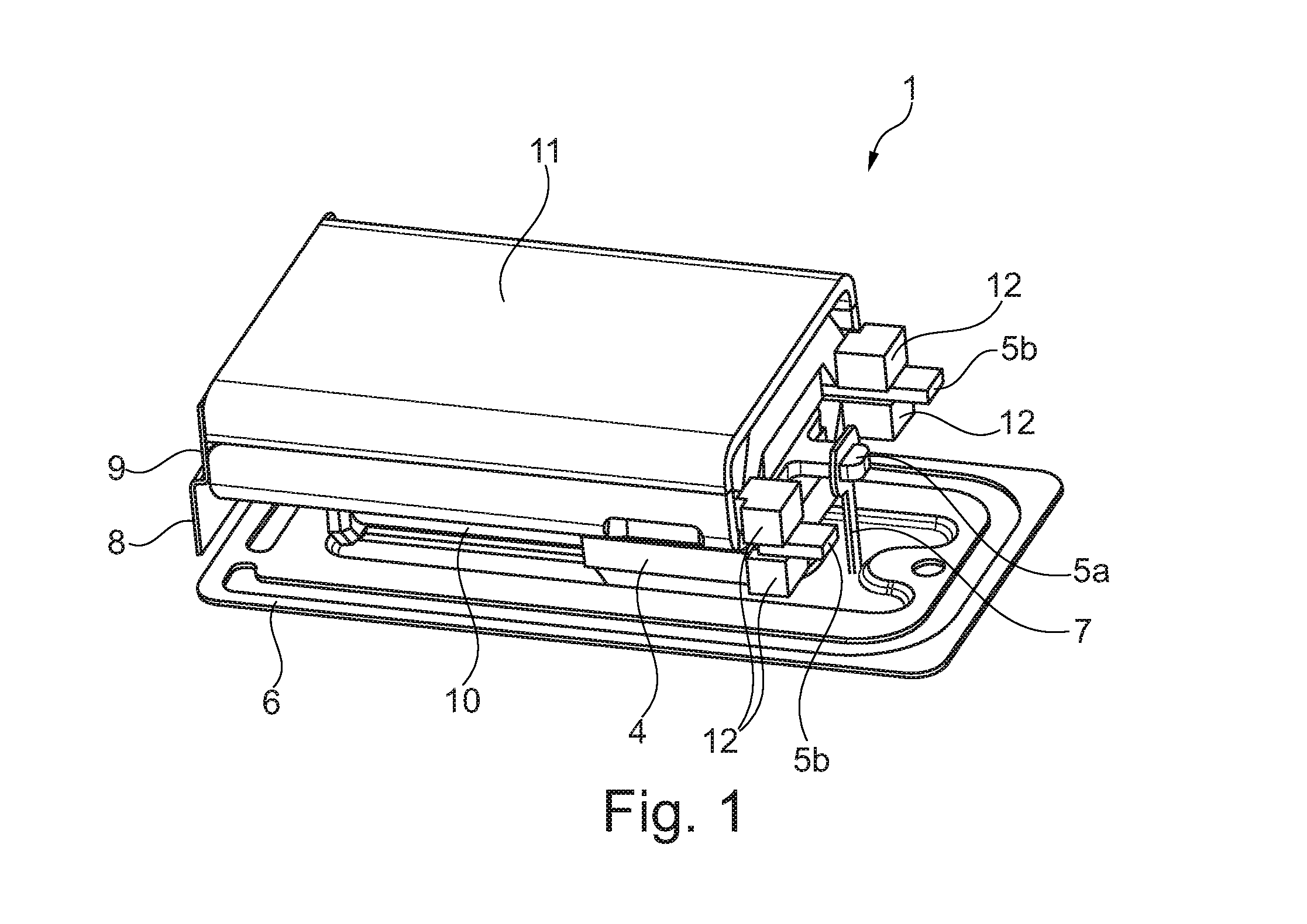 Receiver having a suspended motor assembly