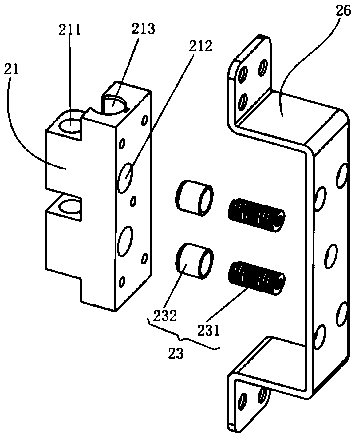 Silent hidden self-closing buffer hinge