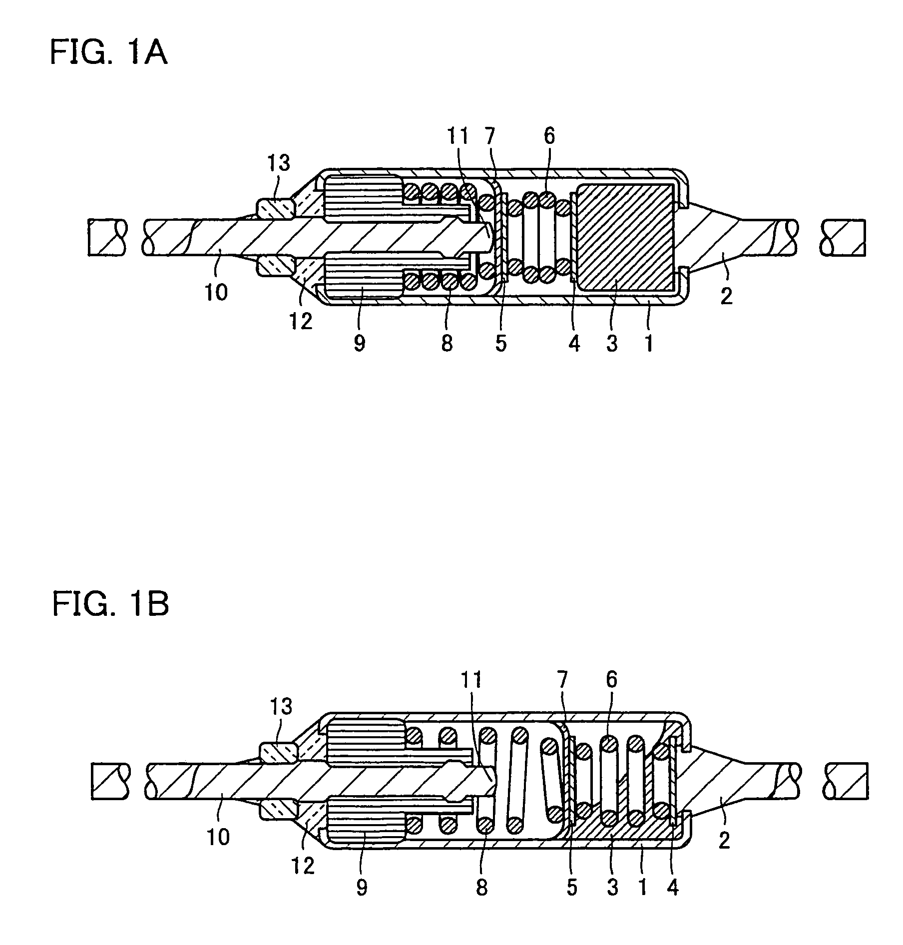 Thermal fuse using thermosensitive material