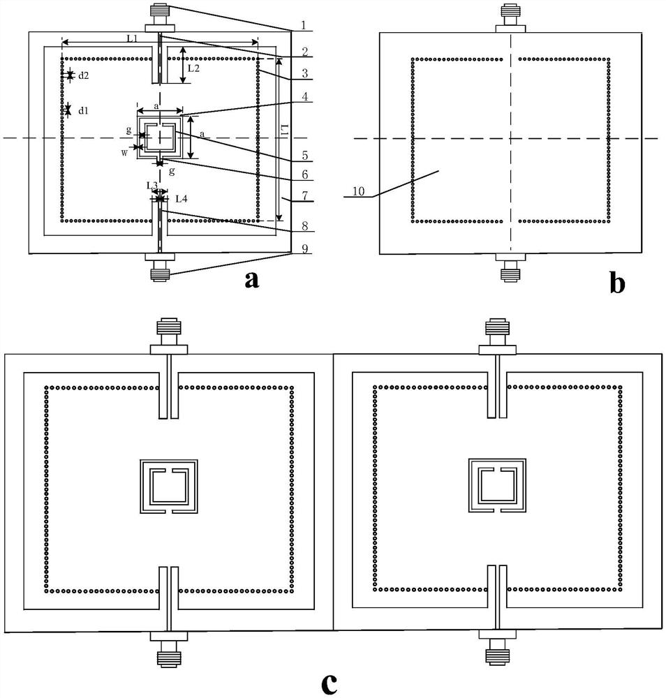 A new high-precision dielectric constant test system based on microwave sensors