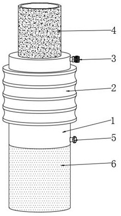 Temperature-controllable gynecological medicinal moxibustion device with temperature sensor