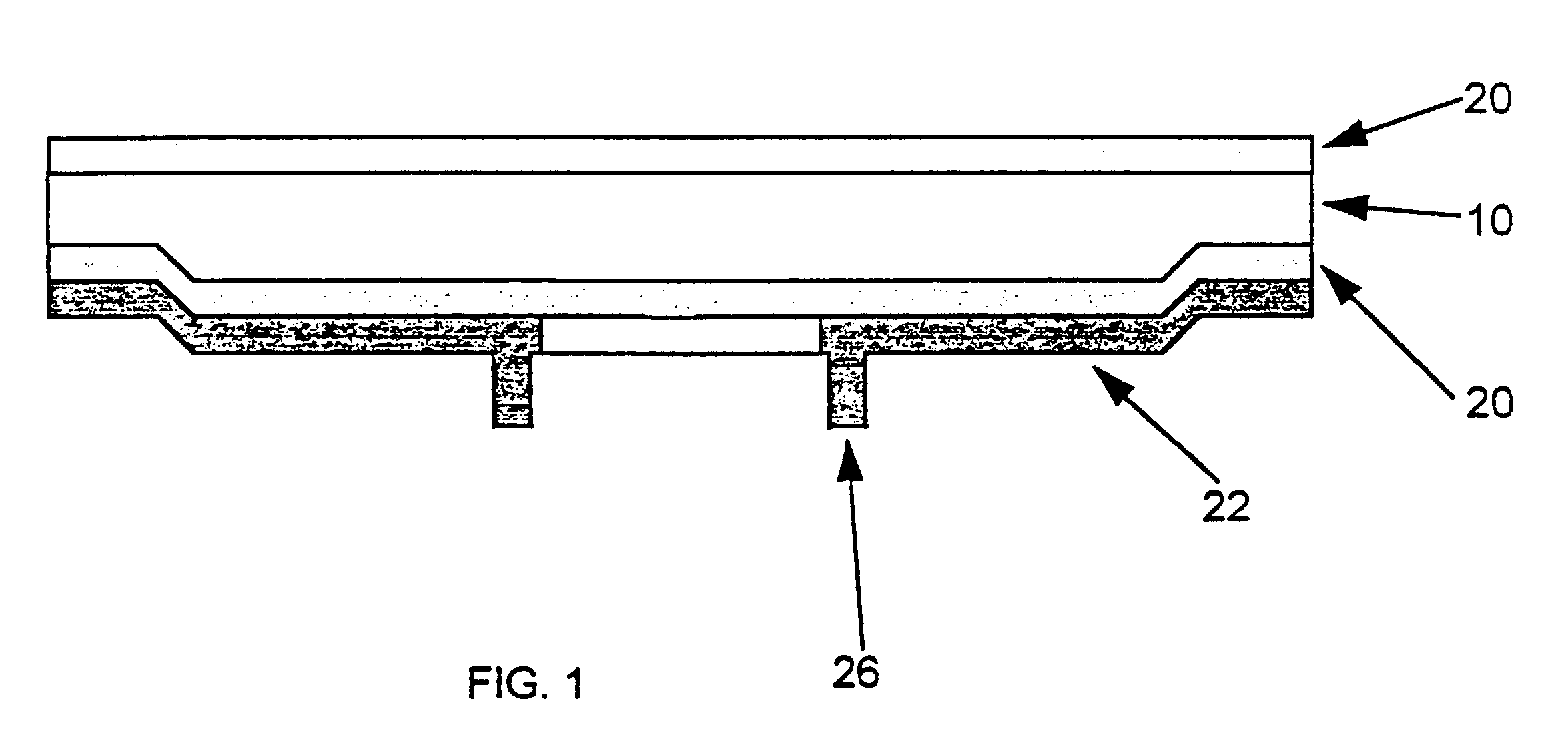 Method for making cards with multiple contact tips for testing semiconductor chips