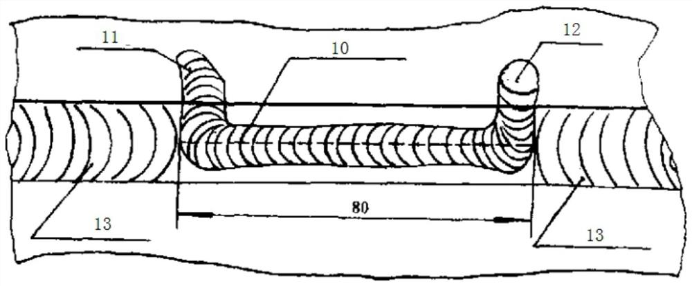 Welding method of thin-wall high-strength steel plate