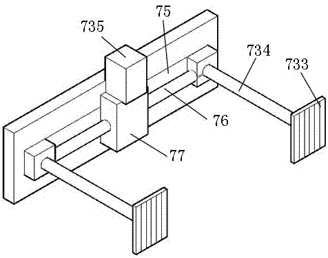 Wall paper adhering device for wall paper adhering system