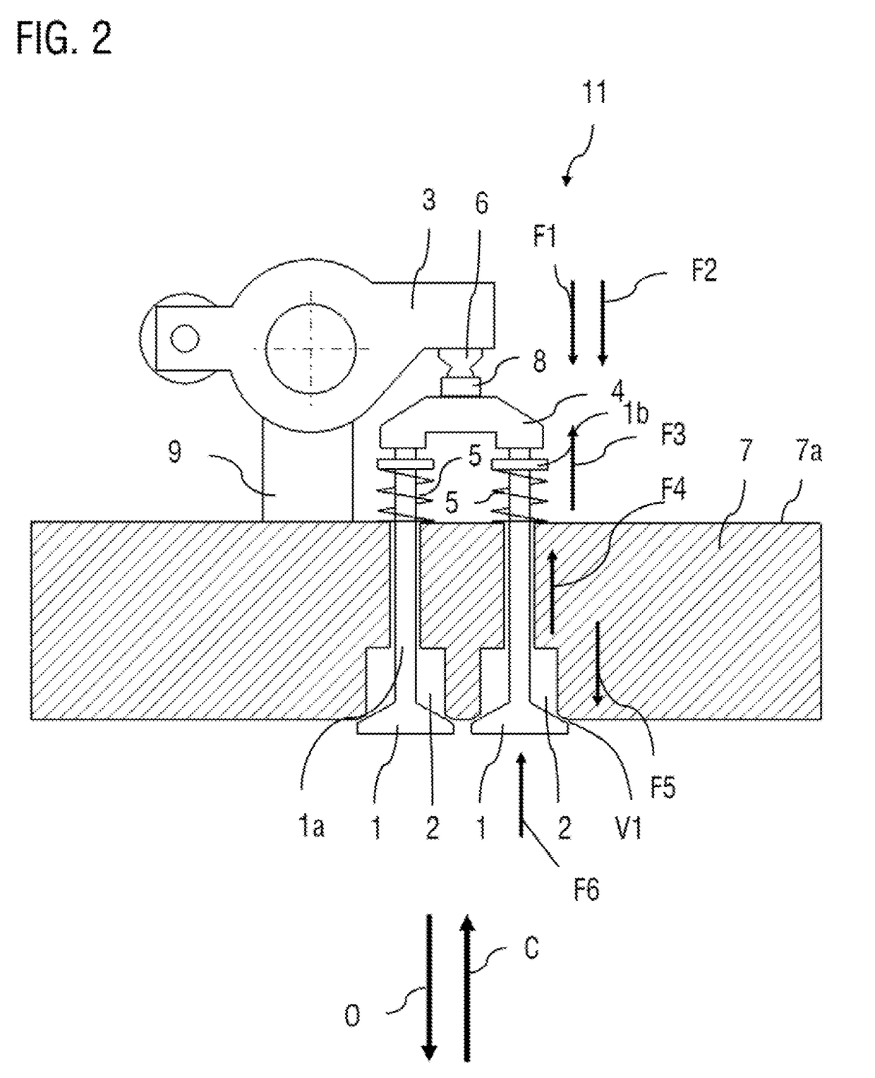 Internal combustion engine having an engine backpressure brake and a compression release engine brake