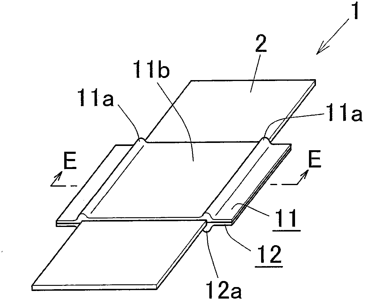 Terminal tongue and manufacturing method thereof