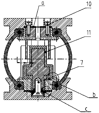 A pillow-shaped low-frequency airbag vibration isolator and its installation method