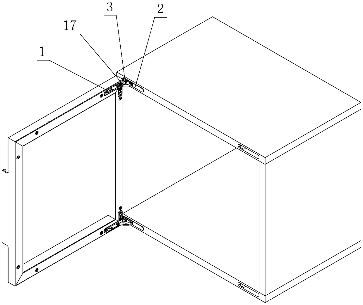 Adjustable damping closing structure for embedded type hinge