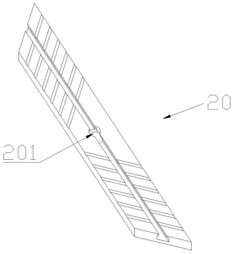 Concrete part protection layer positioning piece, machining device and ...