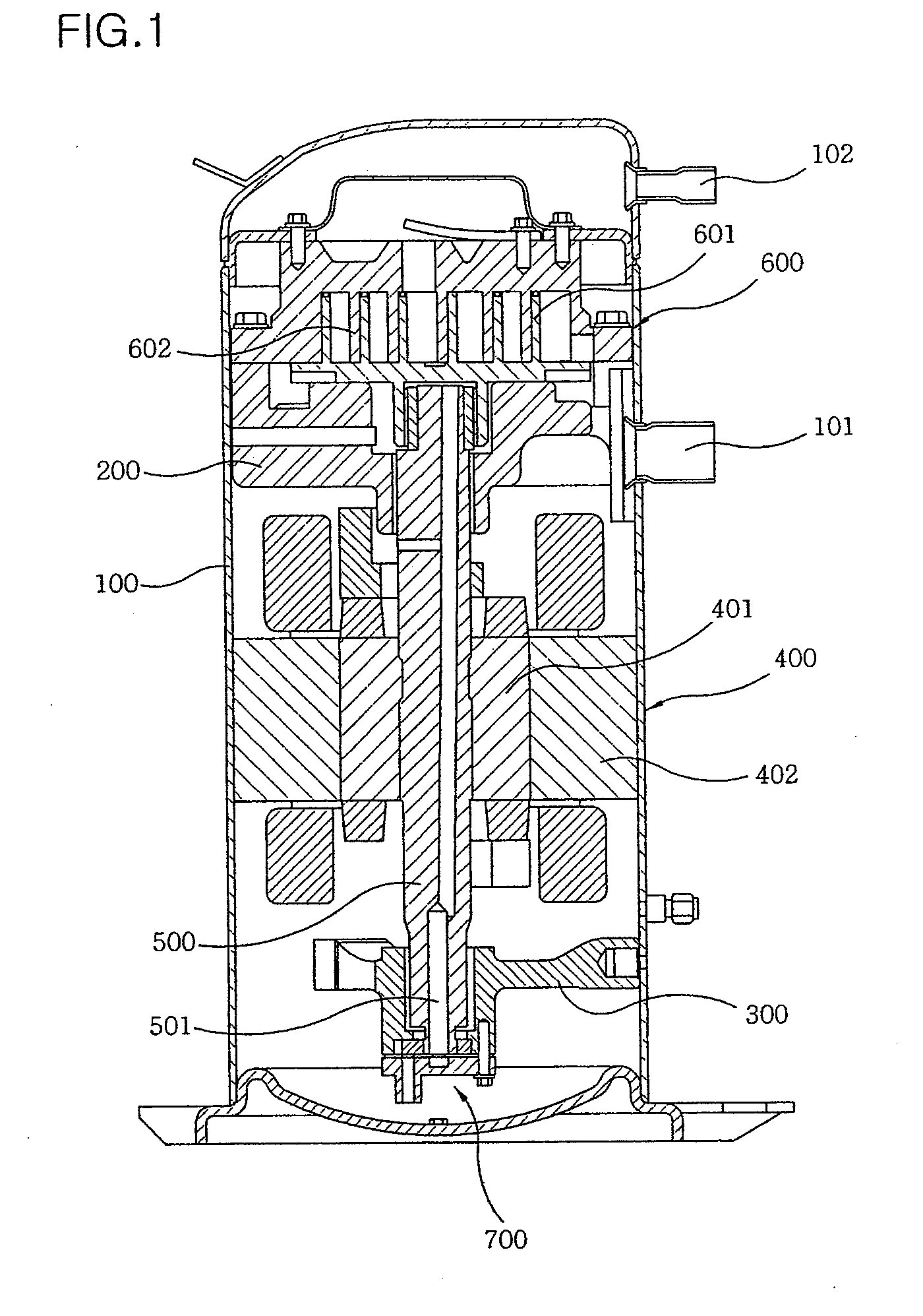 Apparatus for controlling quantity of feeding oil of inverter compressor