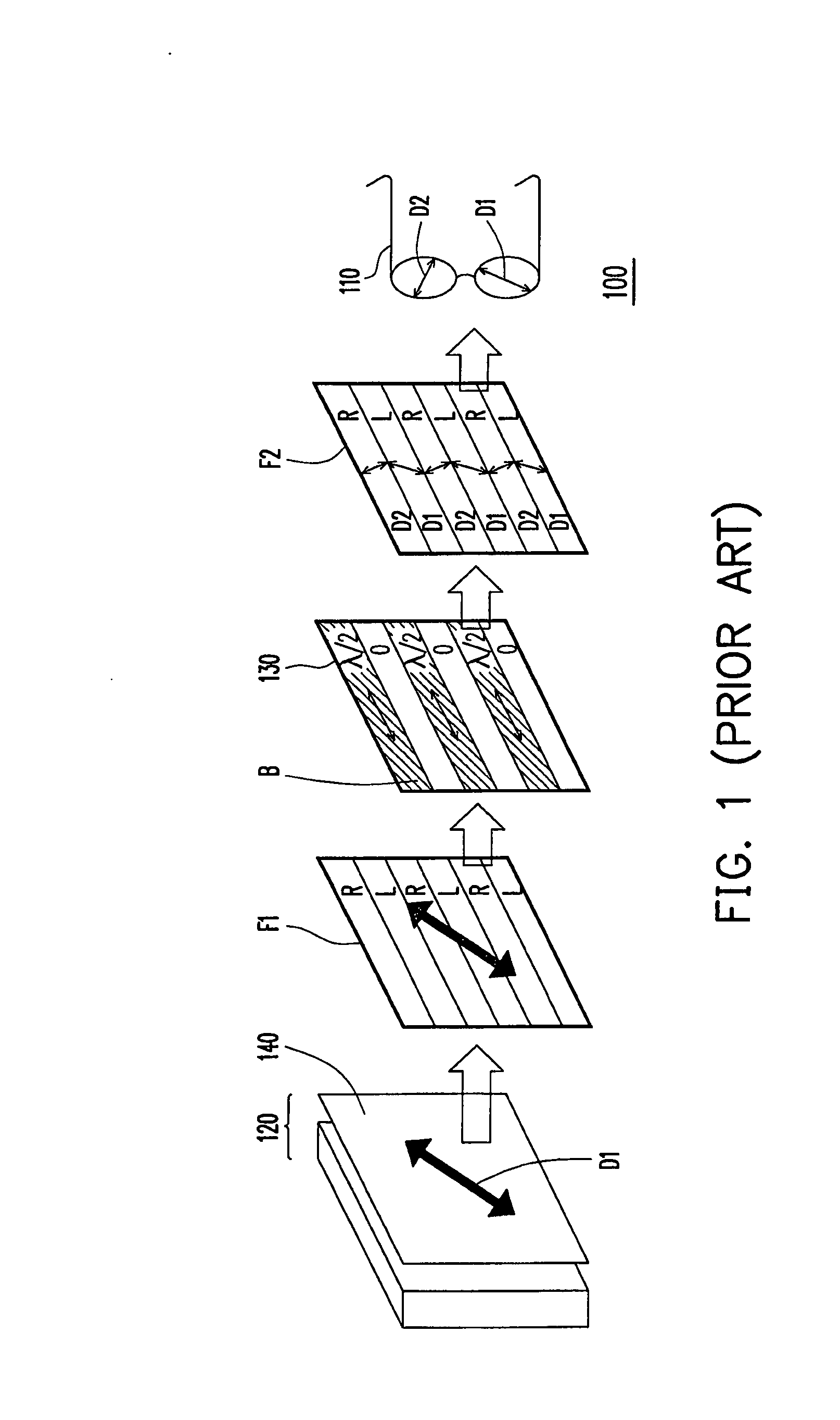 Three-dimension display and fabricating method thereof