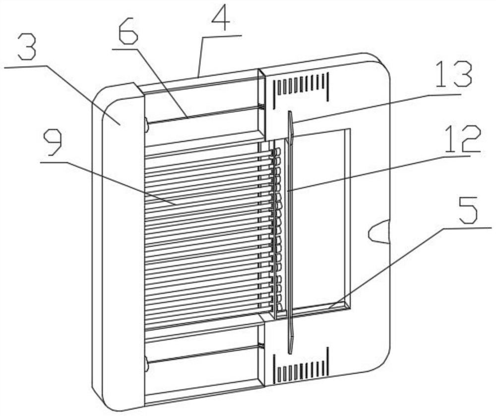 An electroslag pressure welding welding package height detection device and using method