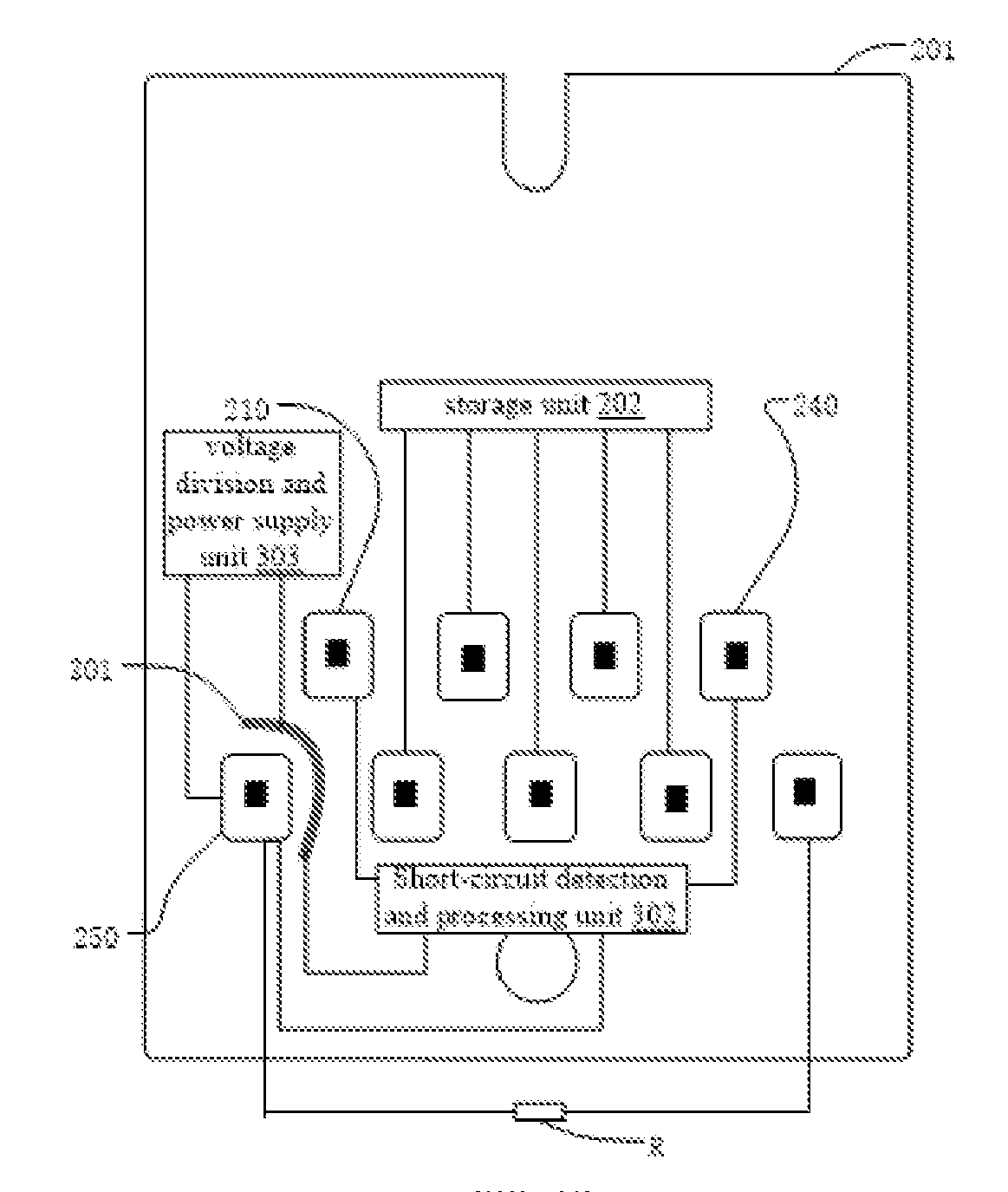 Ink cartridge, ink cartridge chip, and short-circuit detection method of chip