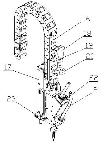 A stud welding equipment with self-adaptive stud height