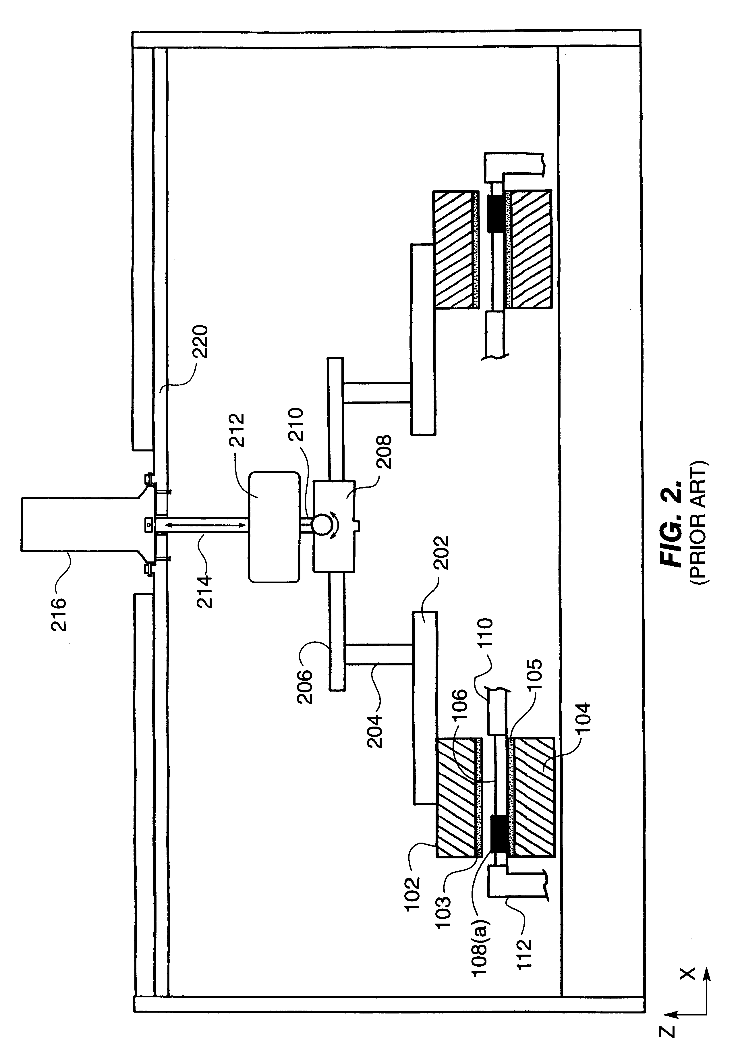 Apparatus for polishing using improved plate supports