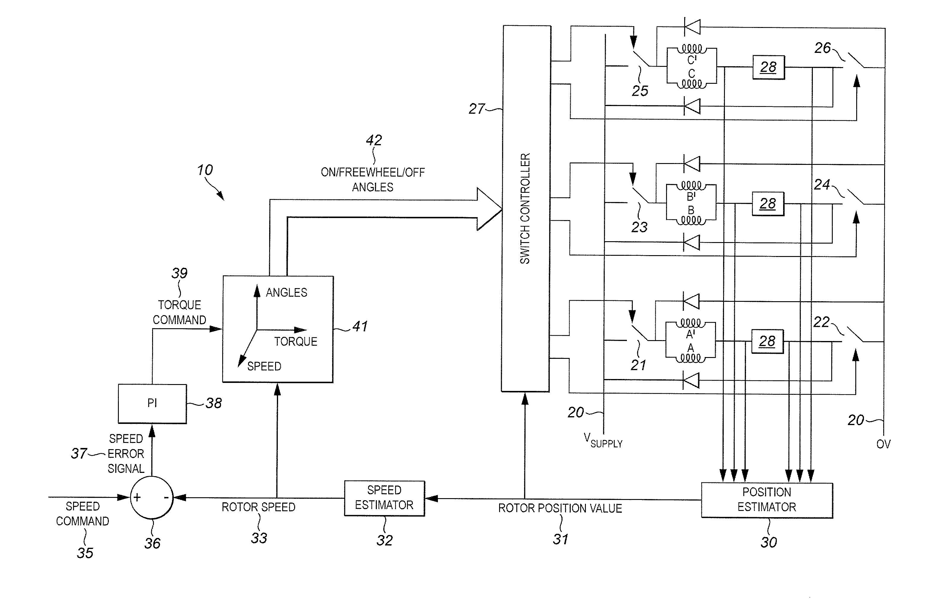 Switched reluctance motor starting methods