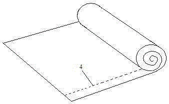 A kind of production method of EPDM rubber self-adhesive waterproof membrane