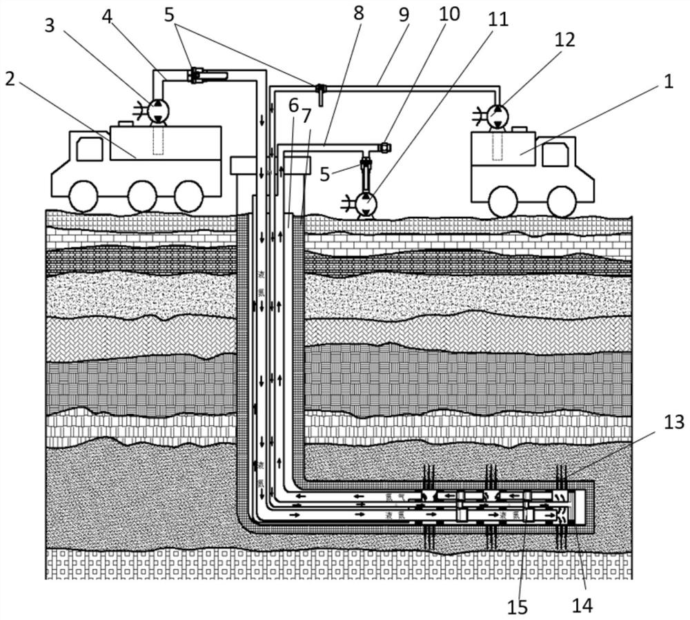 A method for fracturing with sub-stage circulation of negative pressure back-injection low-temperature fluid