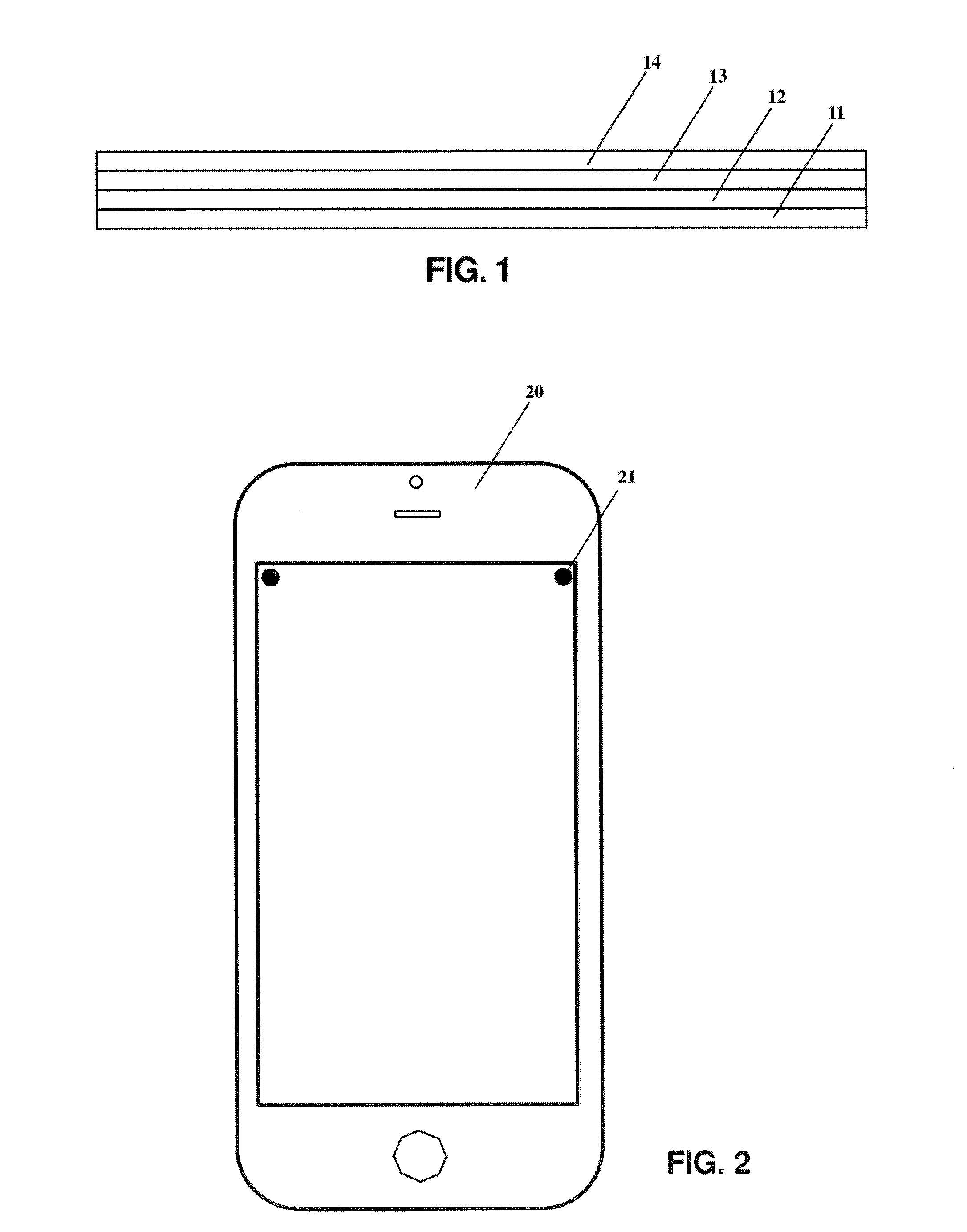 Protective film, protective glass and communication method of mobile phone
