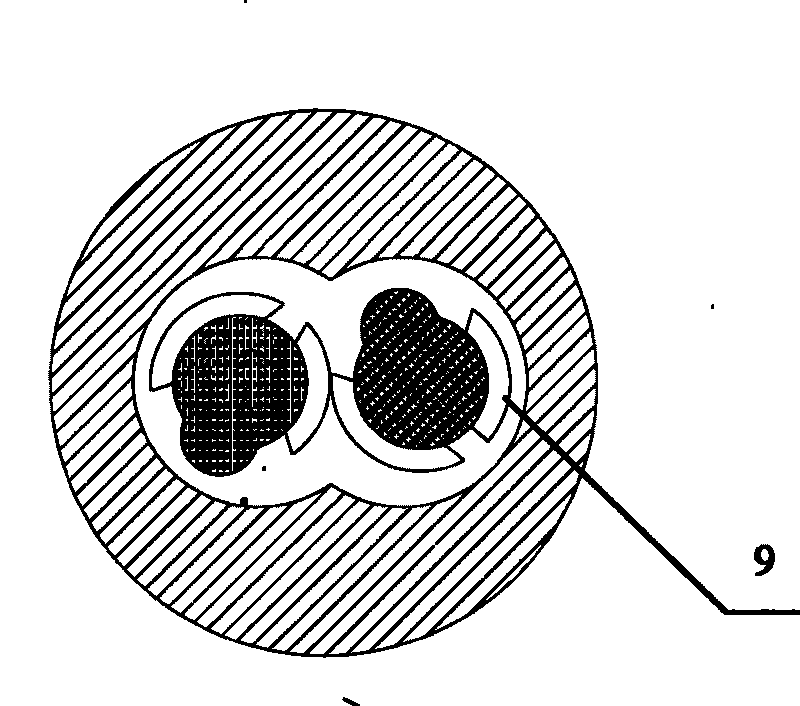 Method for processing fish meat extrusion puffing food