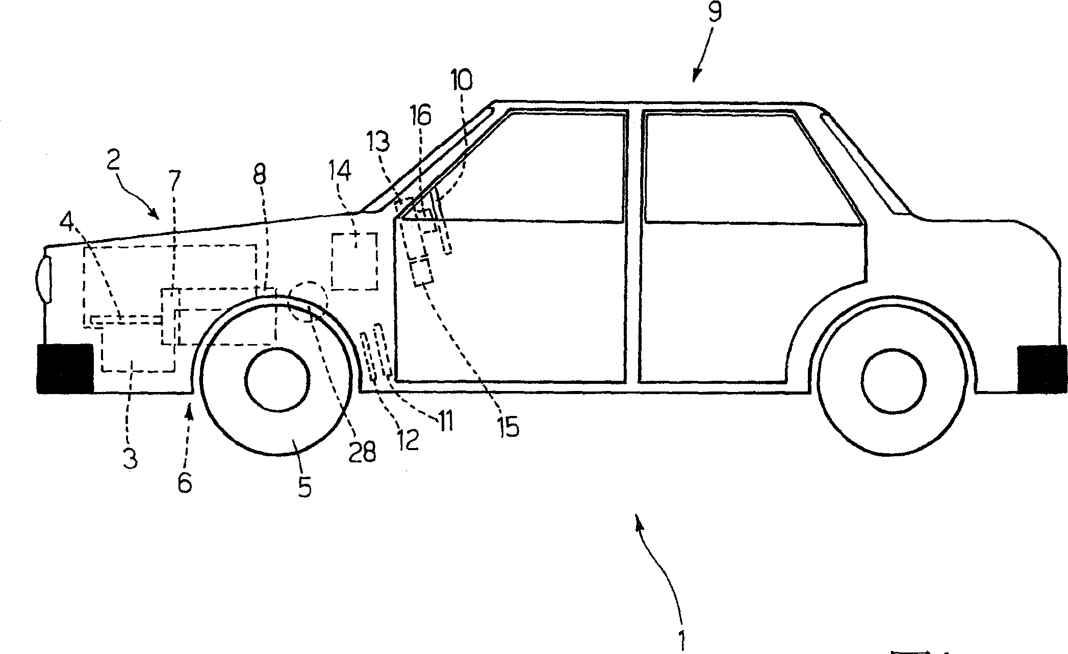 Cruise management method and device for a road vehicle