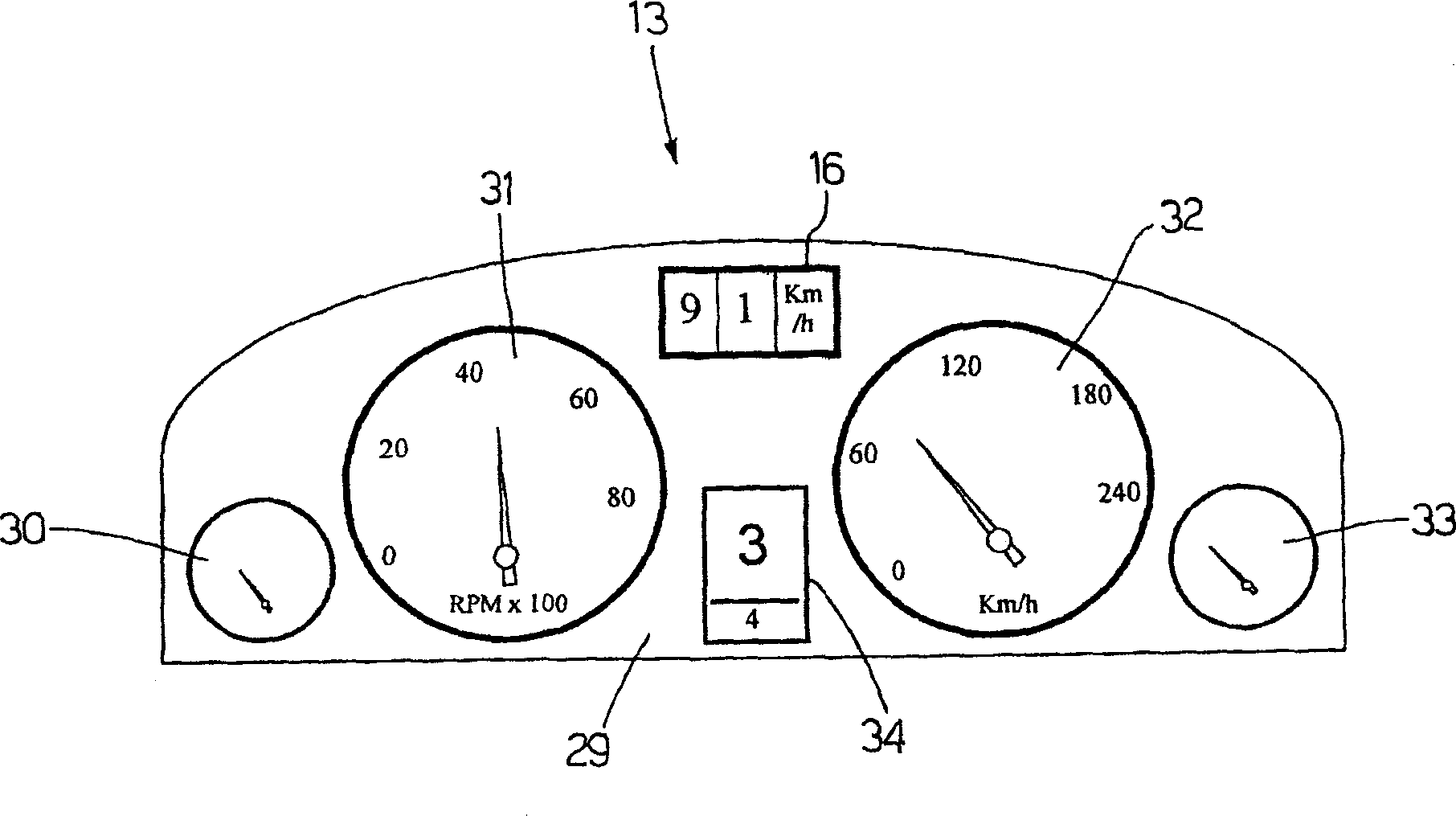 Cruise management method and device for a road vehicle
