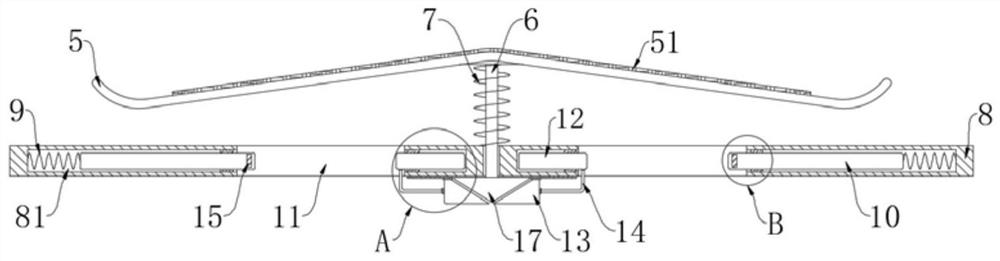 Self-opening-closing waterproof heat dissipation type power adapter