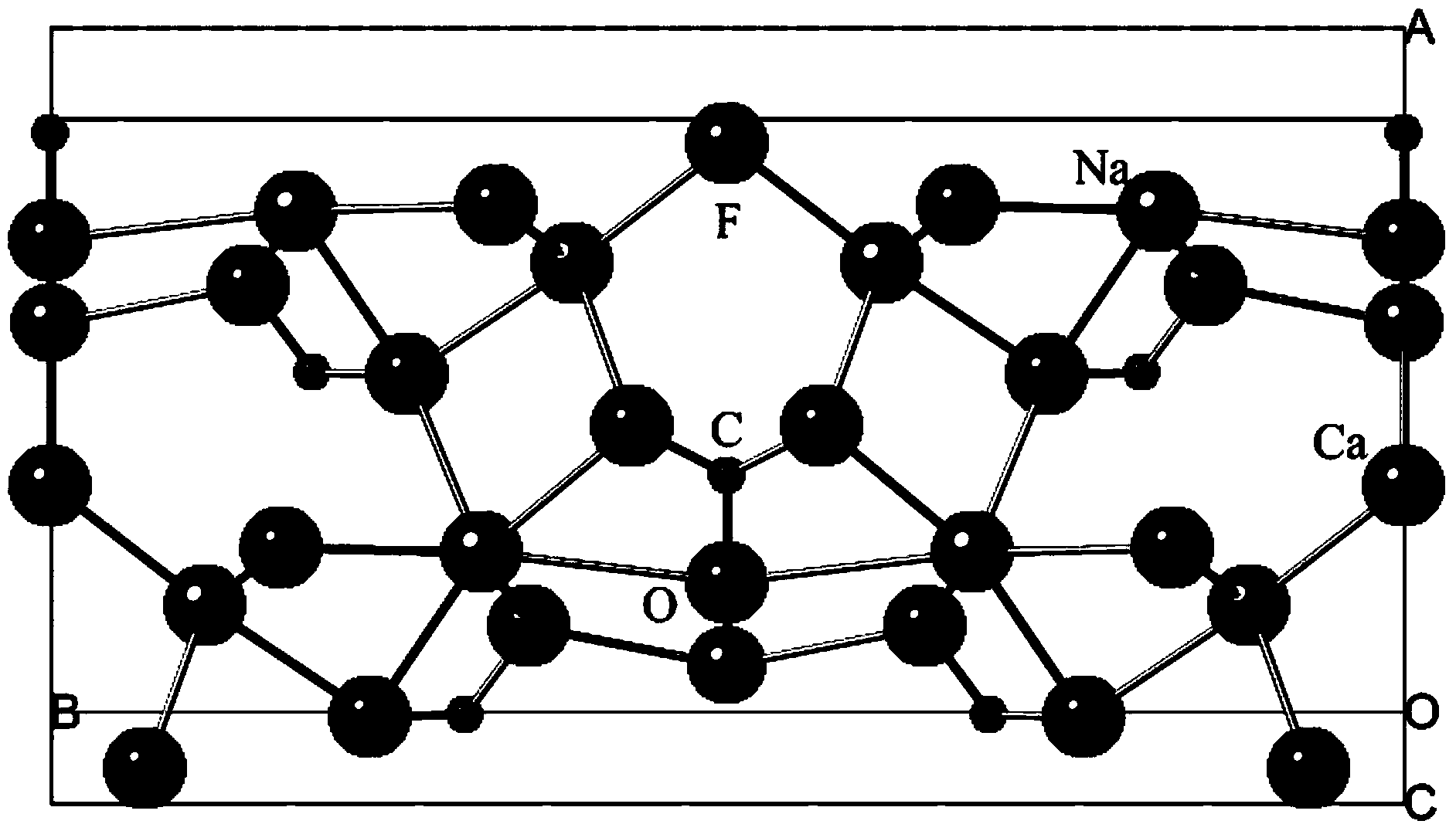 Sodium calcium fluorocarbonate compound and nonlinear optical crystal thereof, and crystal growth method