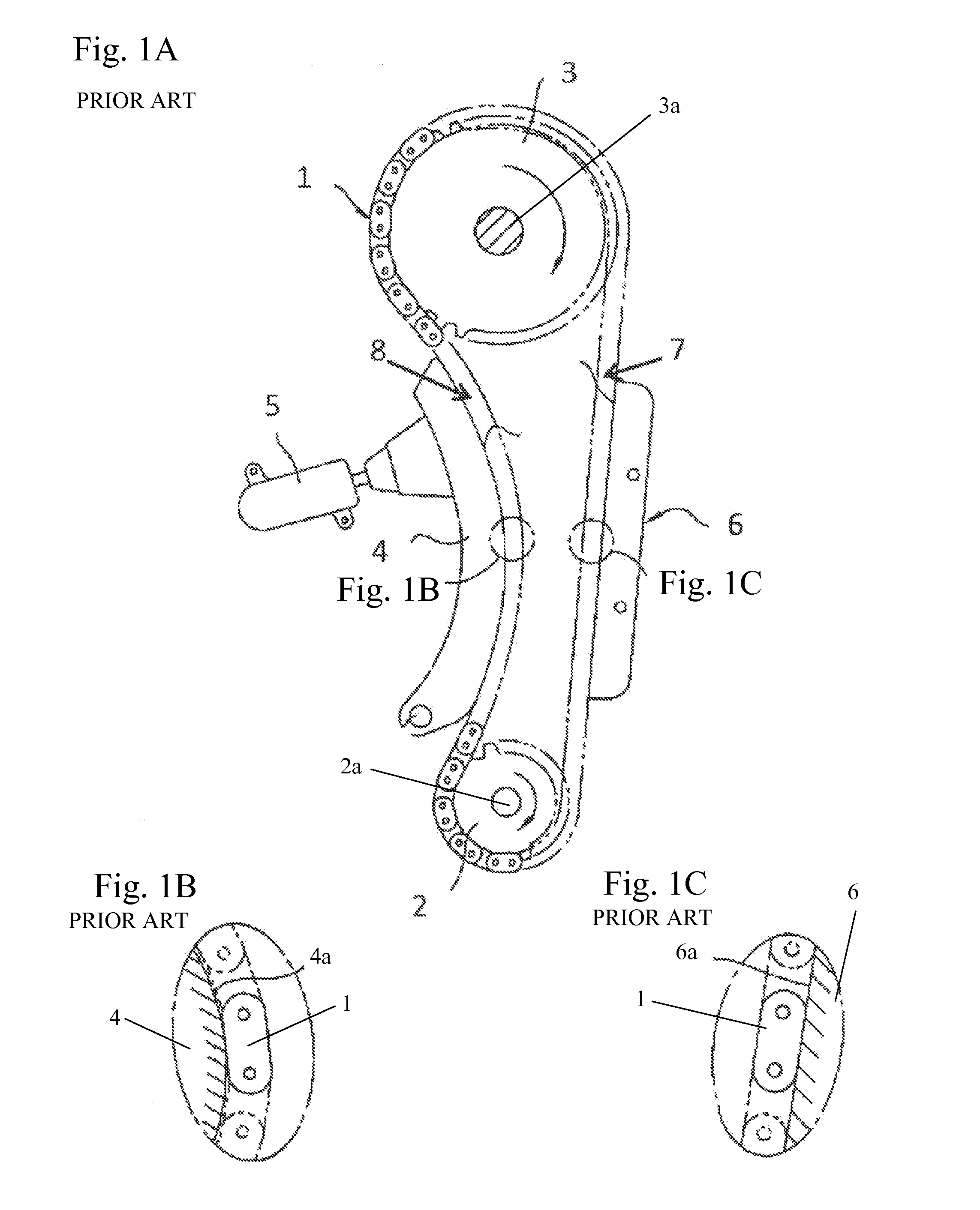 Low mass chain link and assembly for friction reduction