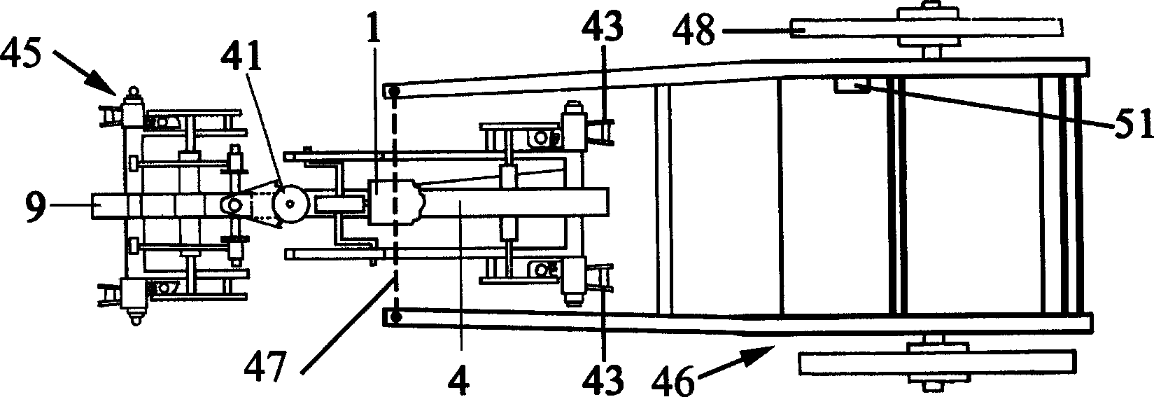 Bionic walking mechanical carrier, recreational vehicle and making and using method thereof