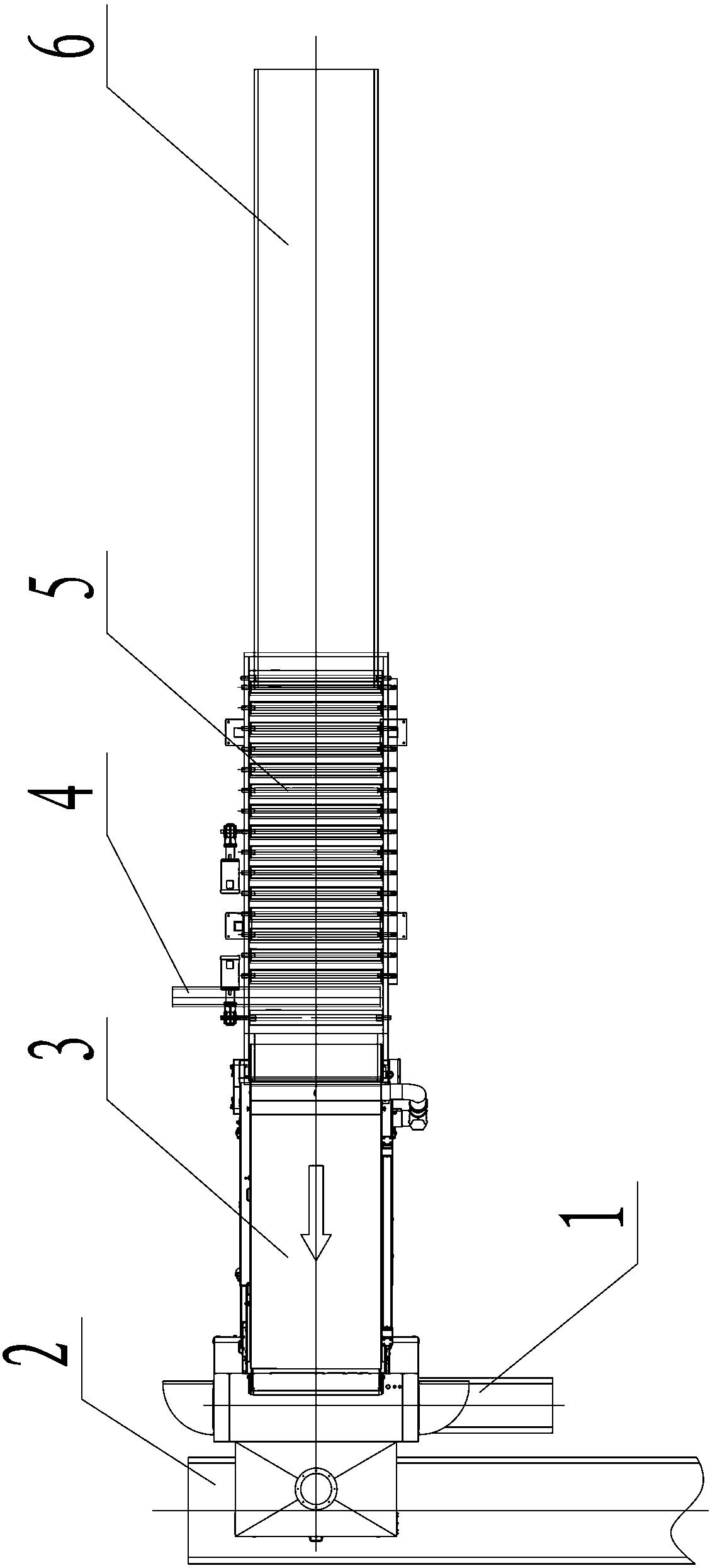 Device capable of improving sundry removing efficiency of tobacco sundry removing machine