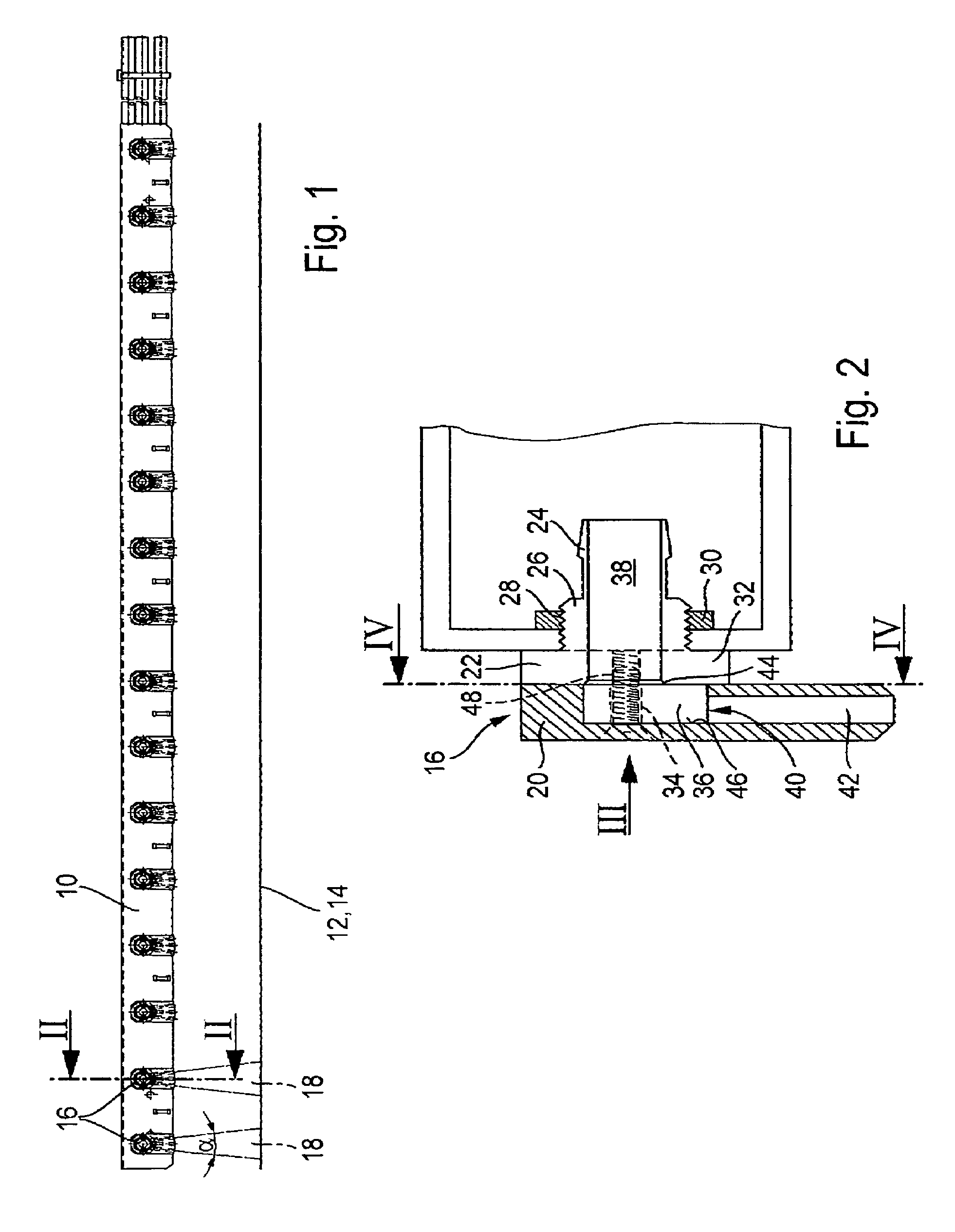 Spray nozzle and method for dusting freshly printed products