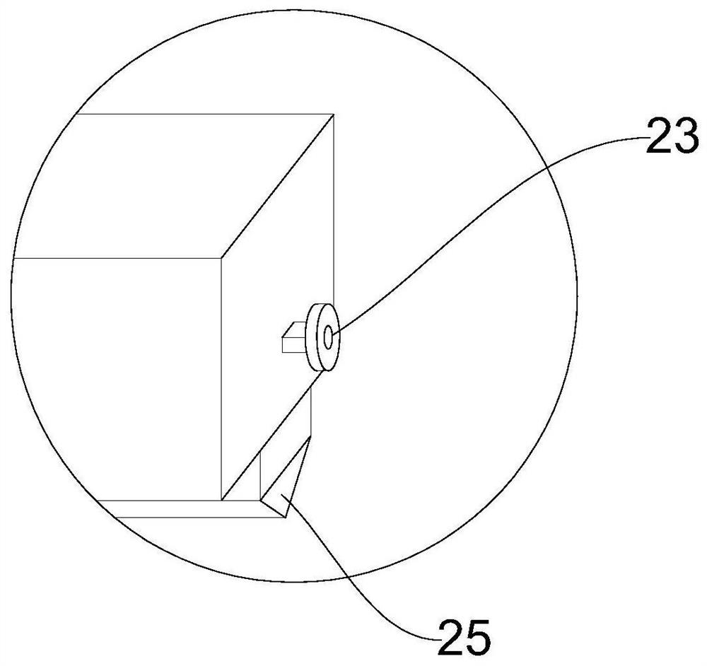 Automatic glass film pasting device