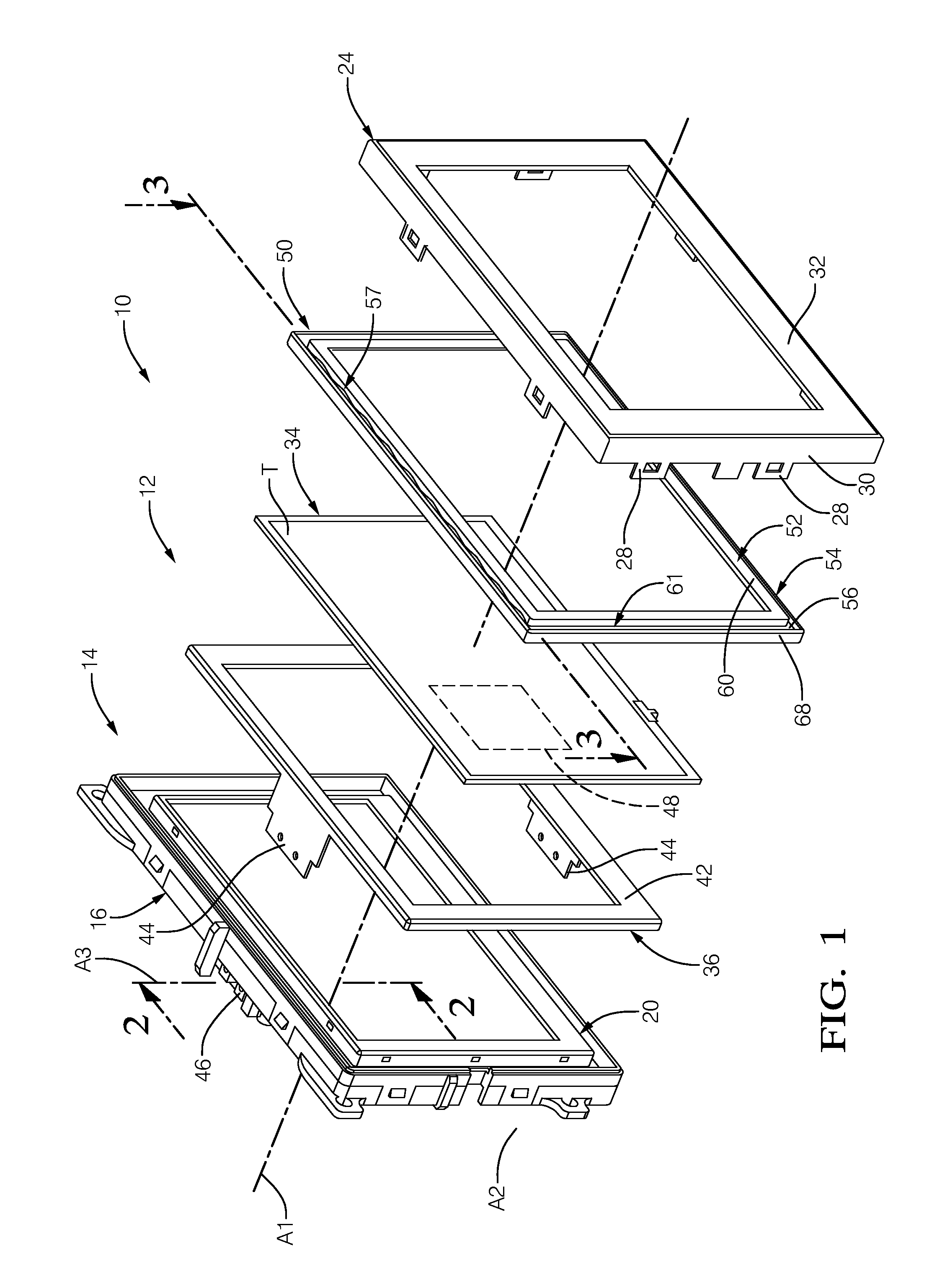 Haptic control device including a seal