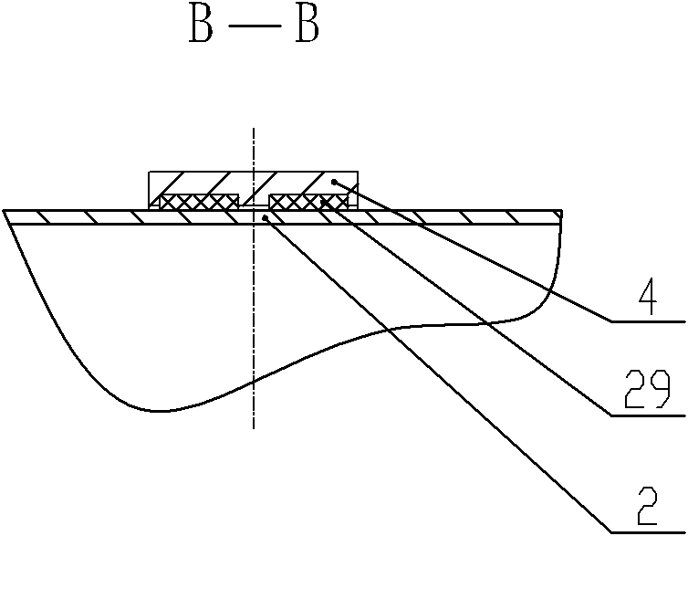 Mechanical arm of palm fruit picking machine