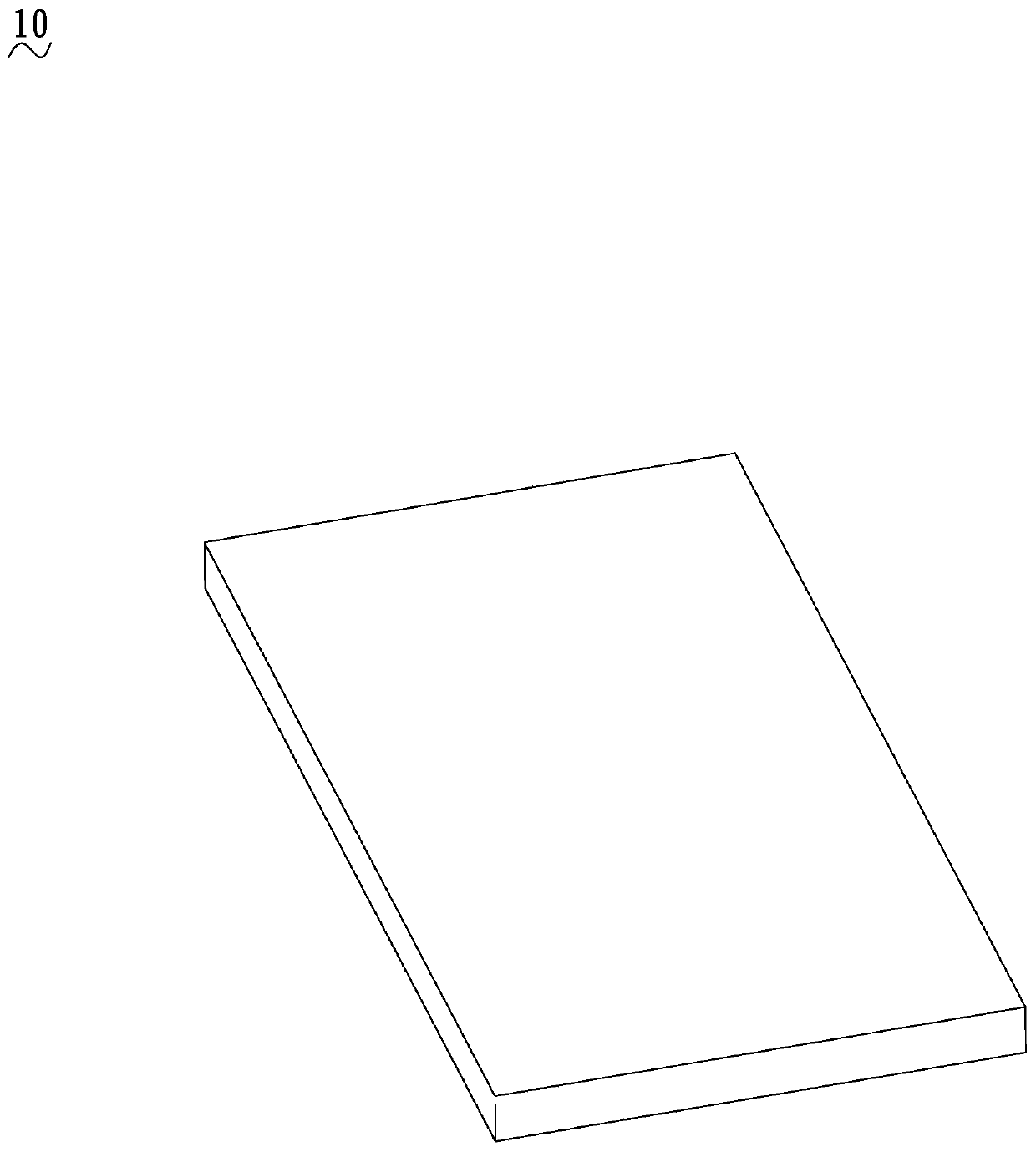 Middle frame proofing method