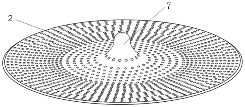 A streamlined diversion device and method for high-speed mixed bed