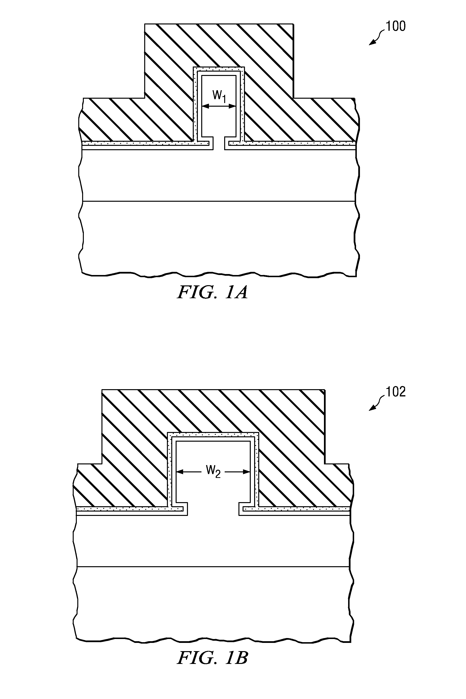 Varying mugfet width to adjust device characteristics