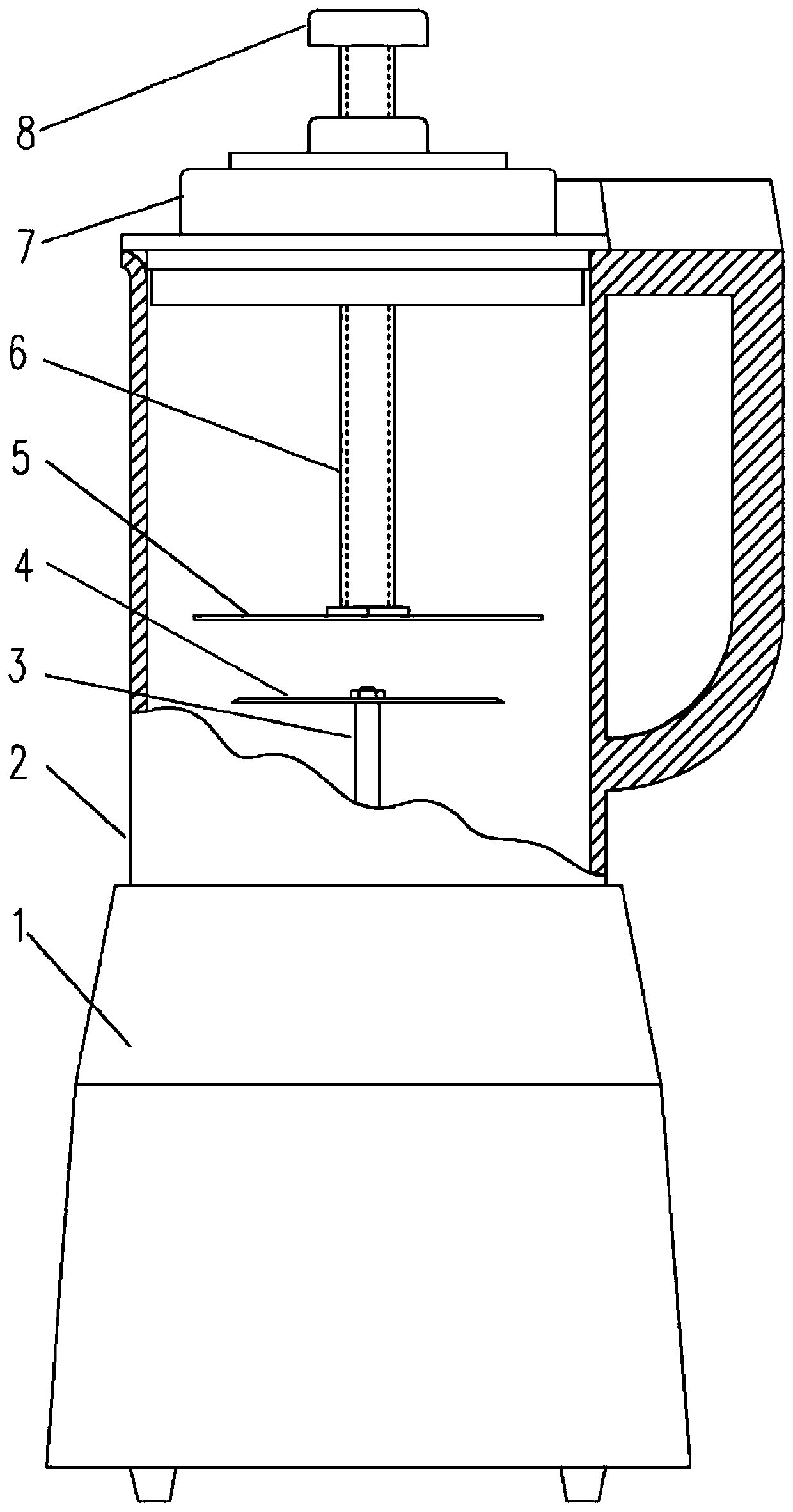 Intelligent power control wall breaking machine