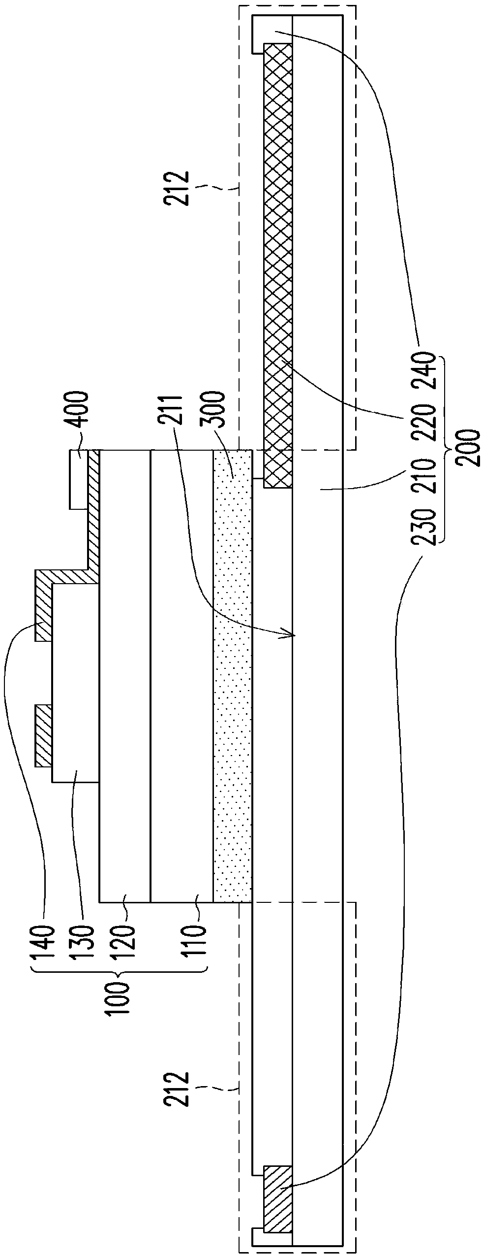Display panel for joint and manufacturing method thereof