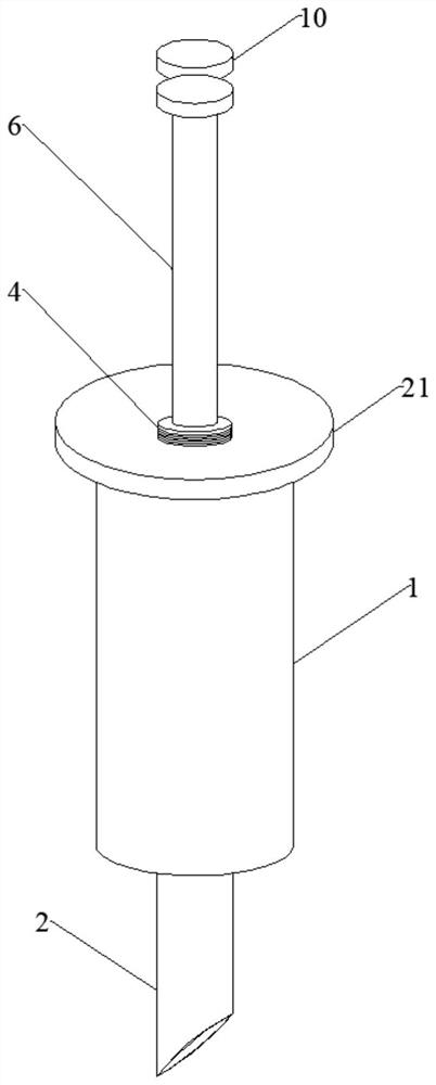 Tumor puncture sampling device