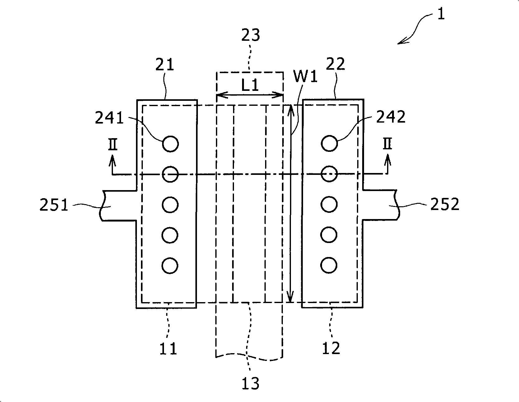 Light-receiving element and display device