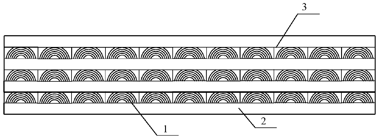 Orthogonal glued wood board reinforced by nanocomposite and manufacture method thereof