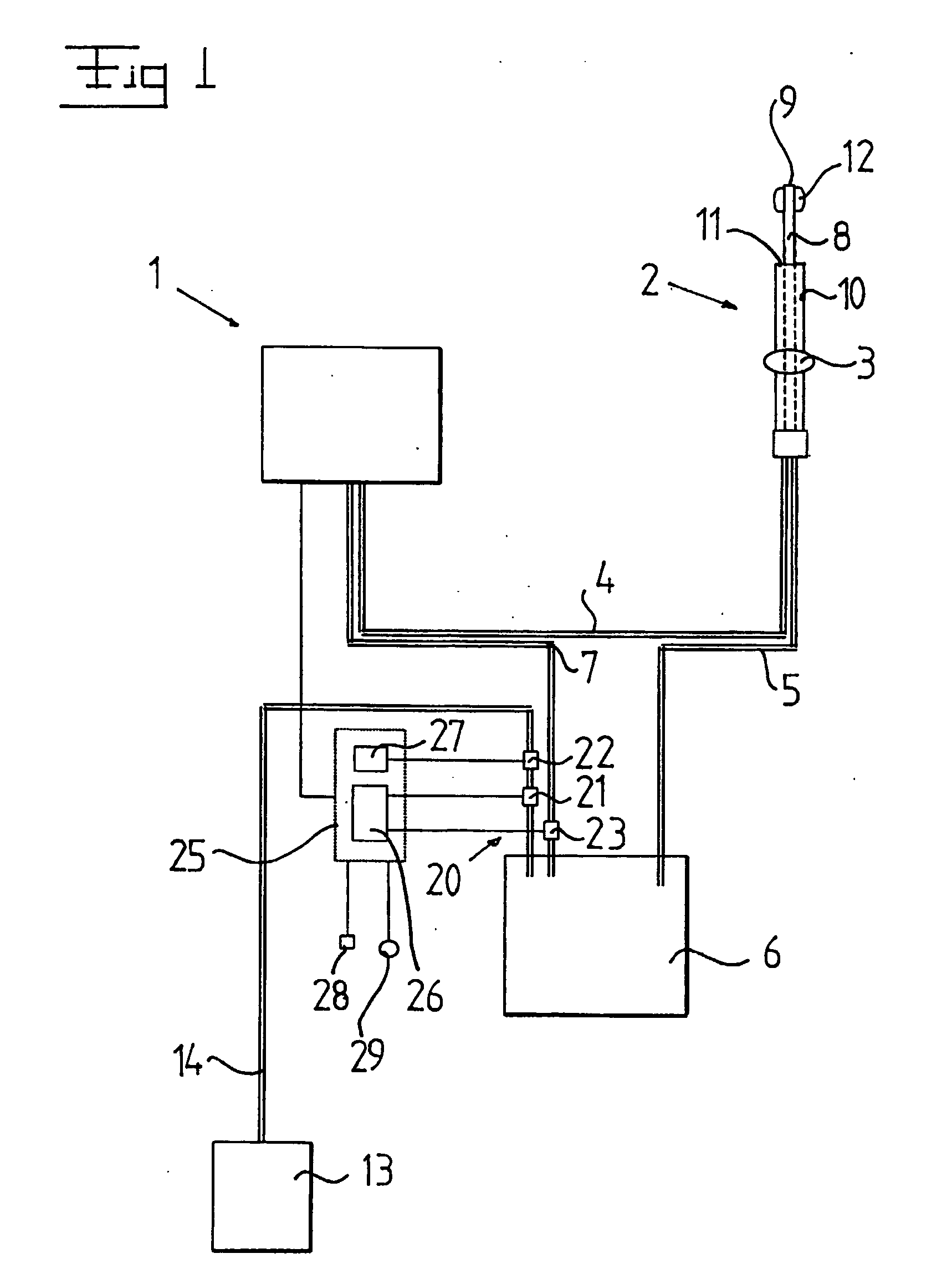 Device for a respirator