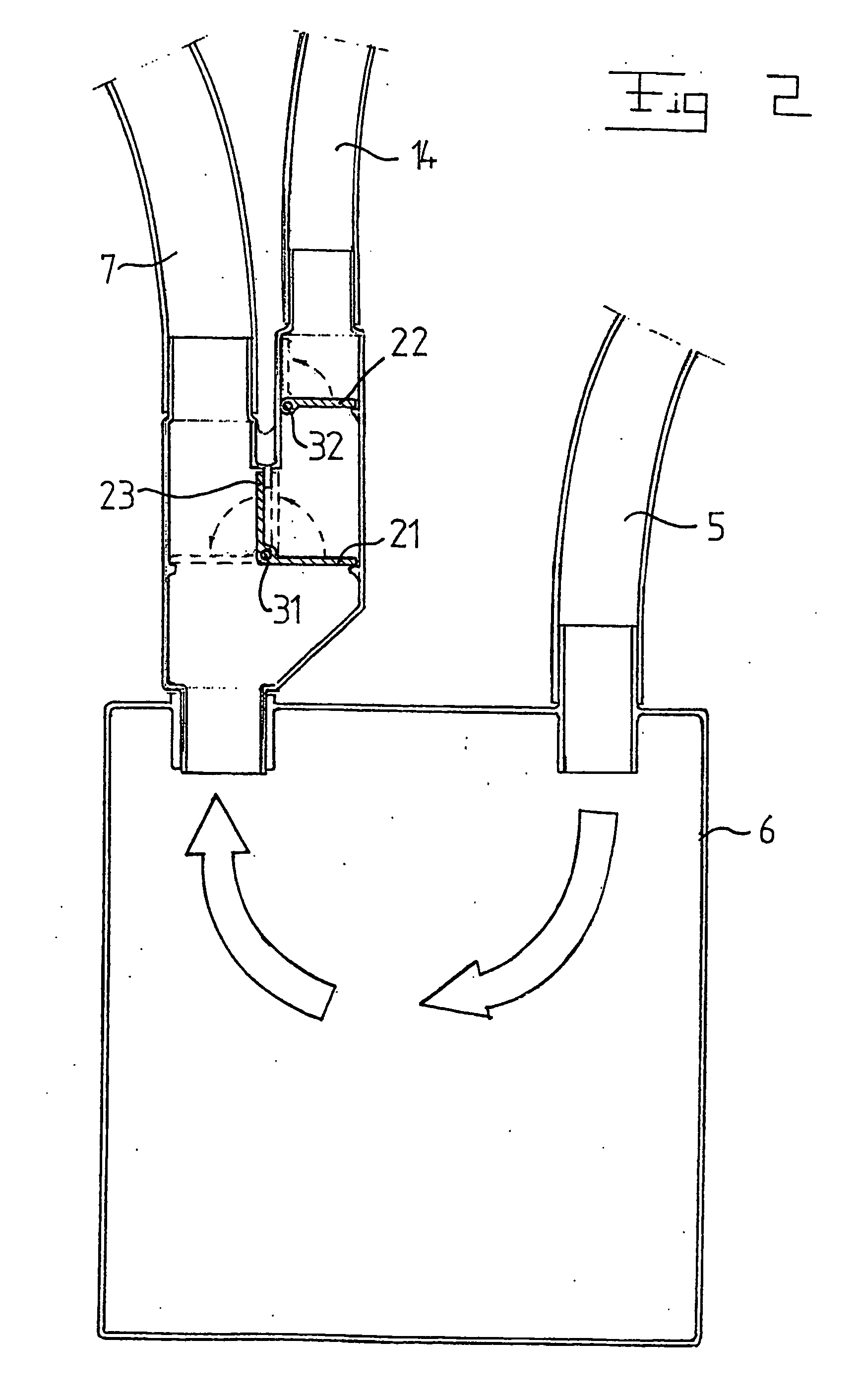 Device for a respirator