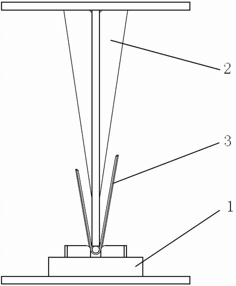 Method for forming steel blade in one-time pressing mode