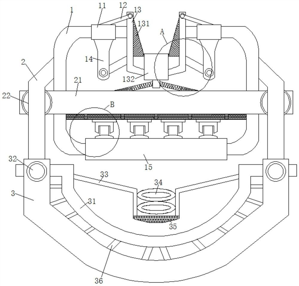 A processing equipment for filtering rust impurities on metallic paint