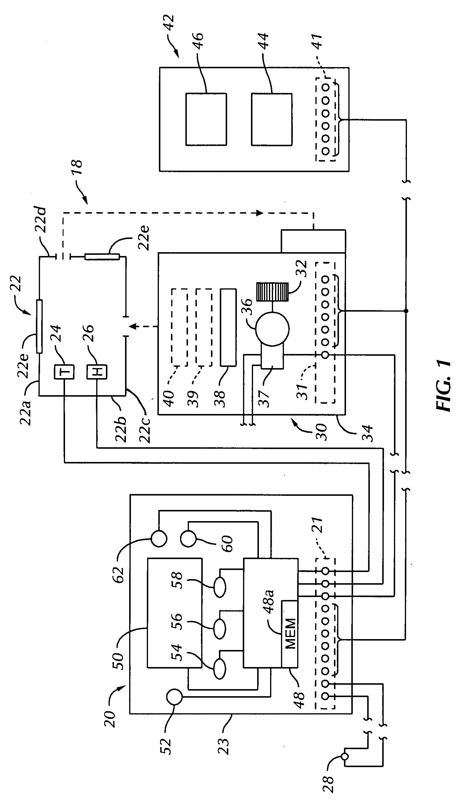 Temperature compensation method for thermostats