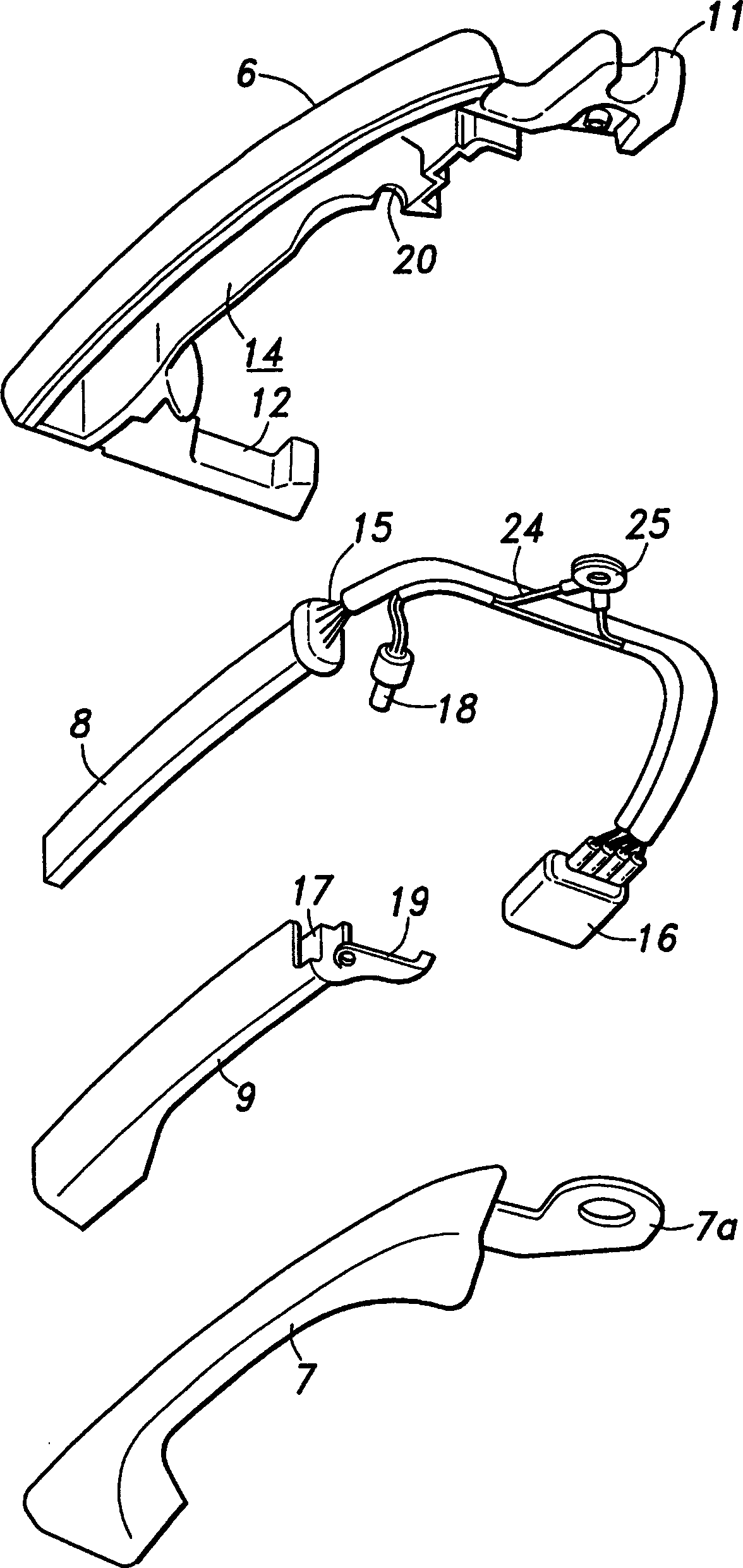 Vehicle door handle device