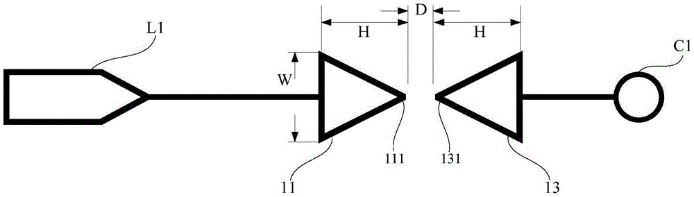 Antistatic structure and PCB having the same